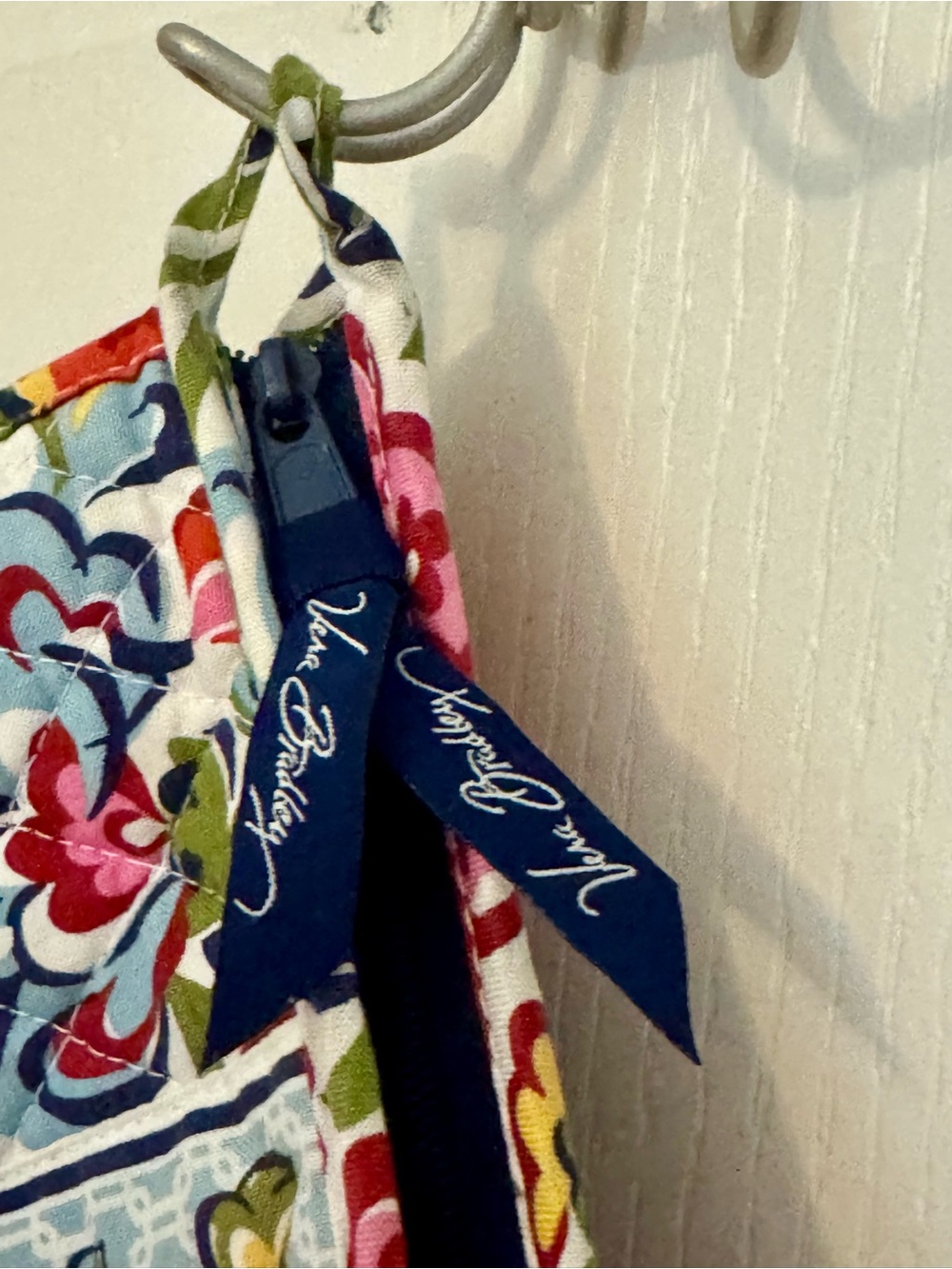 Vera Bradley Multicolor Floral Quilted Makeup Bag - Picture 5 of 14